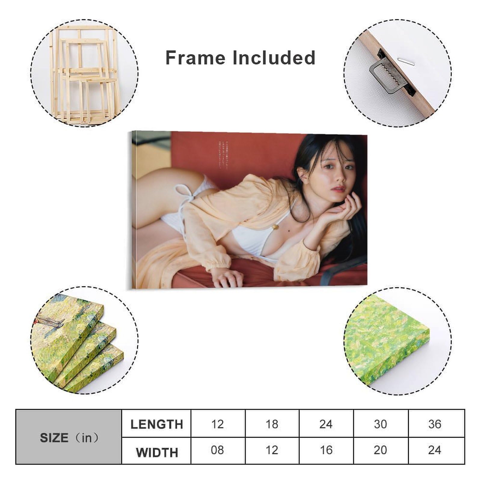 Amazon.co.jp: 森香澄かわいいセクシー清純水着壁の絵ポスター